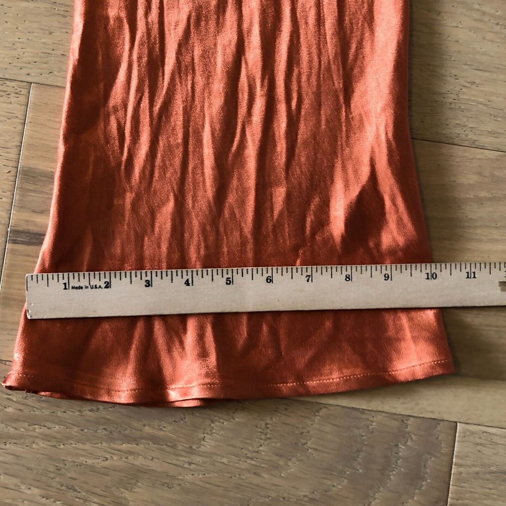 DISSH Simone Orange Satin Bias Cut Pants- Orange, AU 10 US 6 - Picture 12 of 13
